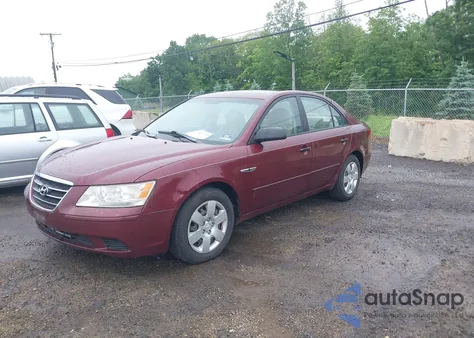 2009 Hyundai Sonata Gls из США, поврежденный, VIN 5NPET46C99H414514